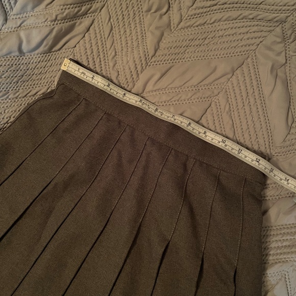 Los Angeles Apparel Gray Mini Skirt - Picture 5 of 5